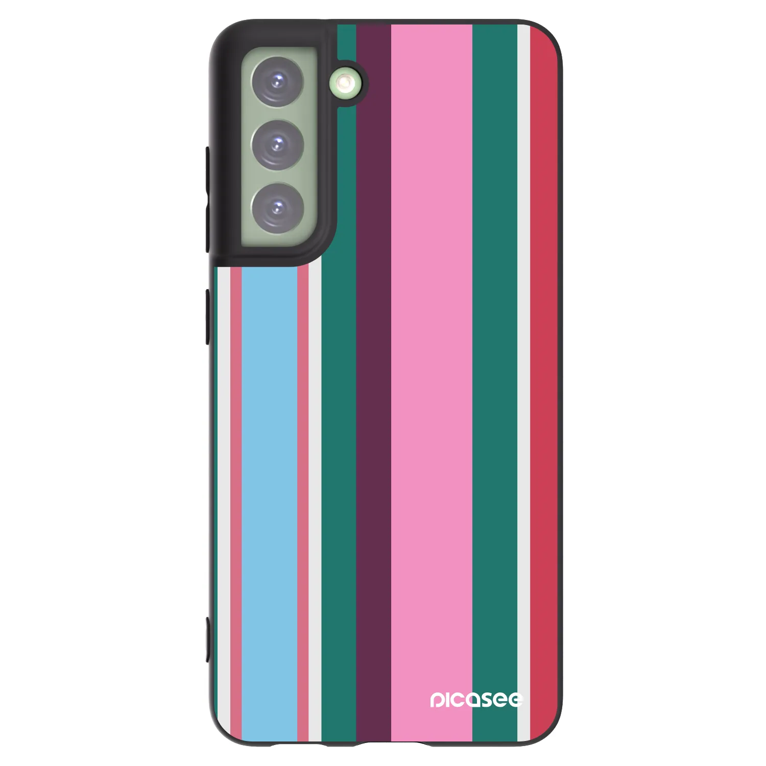 Picasee crna silikonska maskica za Samsung Galaxy S21 FE 5G - Cabana club