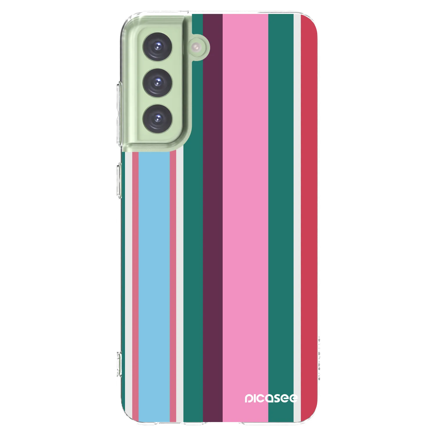 Picasee silikonska prozirna maskica za Samsung Galaxy S21 FE 5G - Cabana club