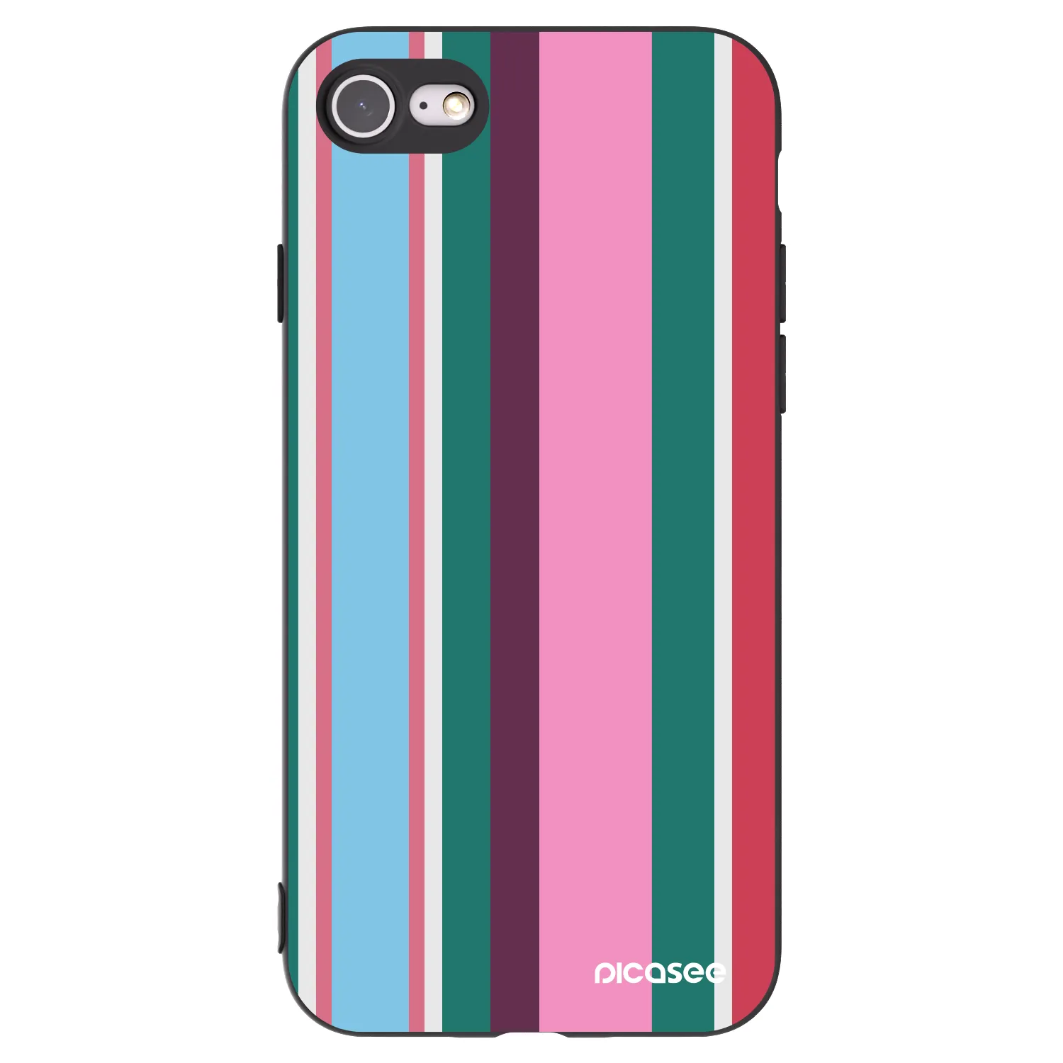 Picasee crna silikonska maskica za Apple iPhone SE 2022 - Cabana club