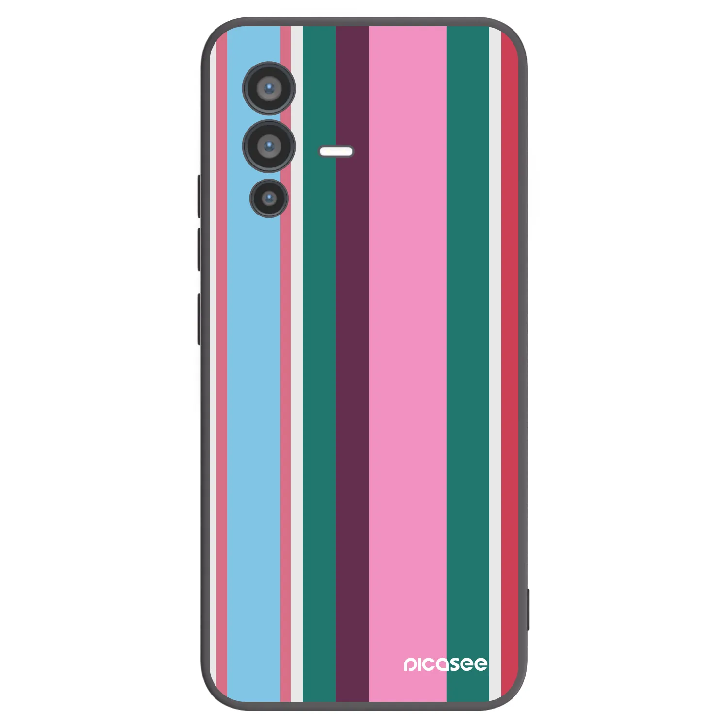 Picasee crna silikonska maskica za Vivo V23 5G - Cabana club