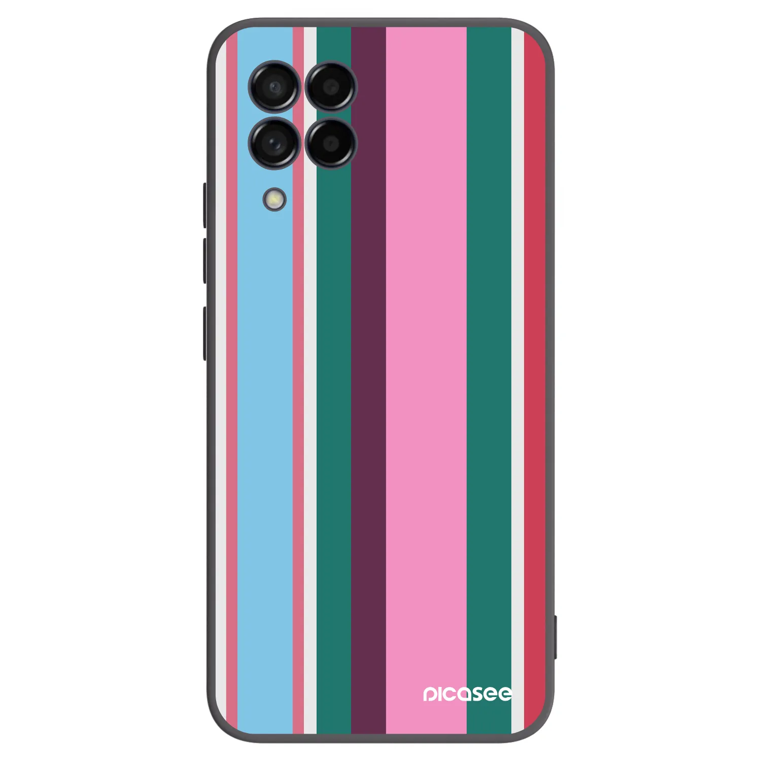 Picasee crna silikonska maskica za Samsung Galaxy M53 5G - Cabana club