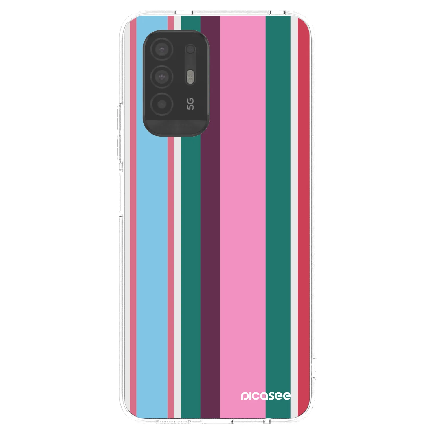 Picasee silikonska prozirna maskica za OPPO A94 5G - Cabana club