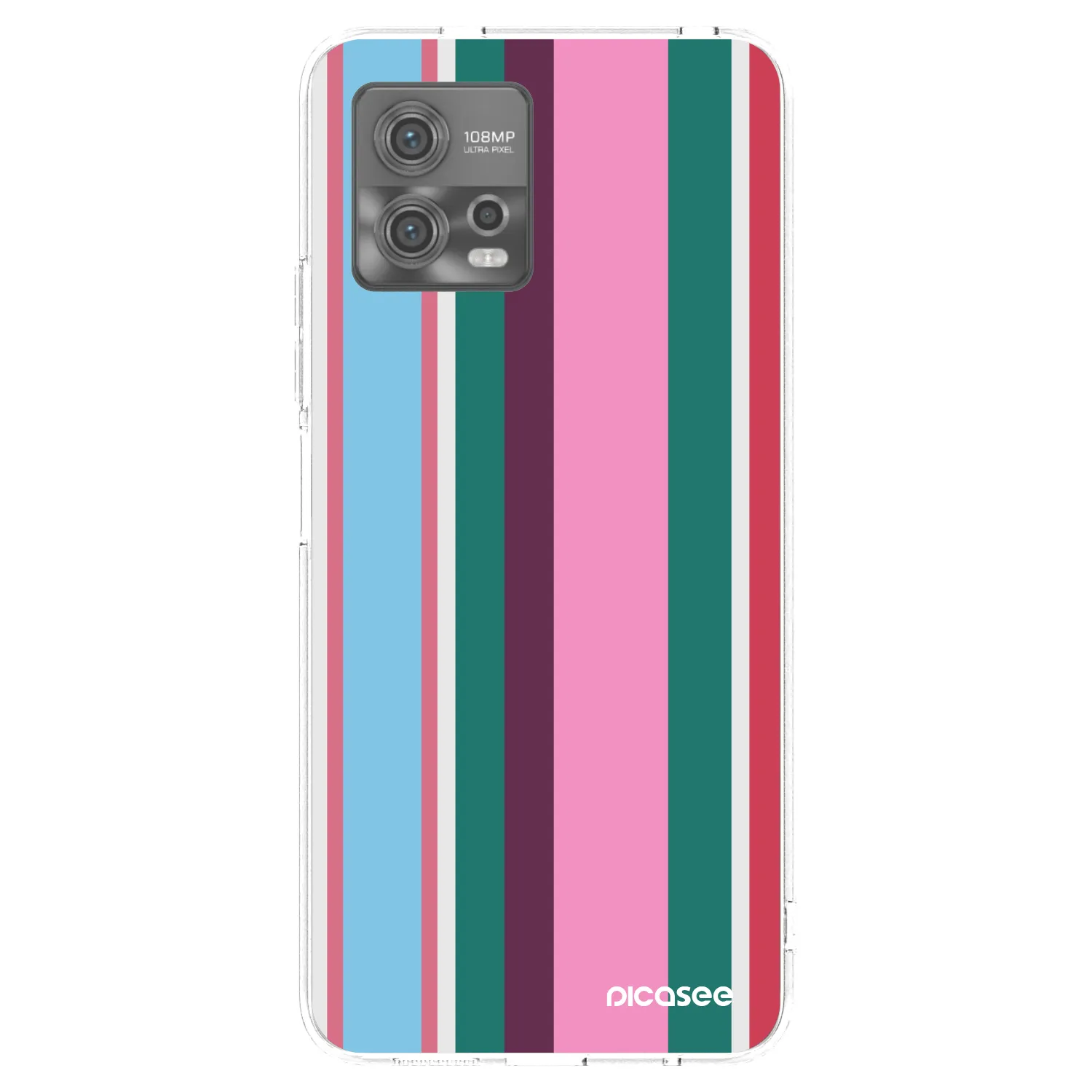 Picasee silikonska prozirna maskica za Motorola Moto G72 - Cabana club