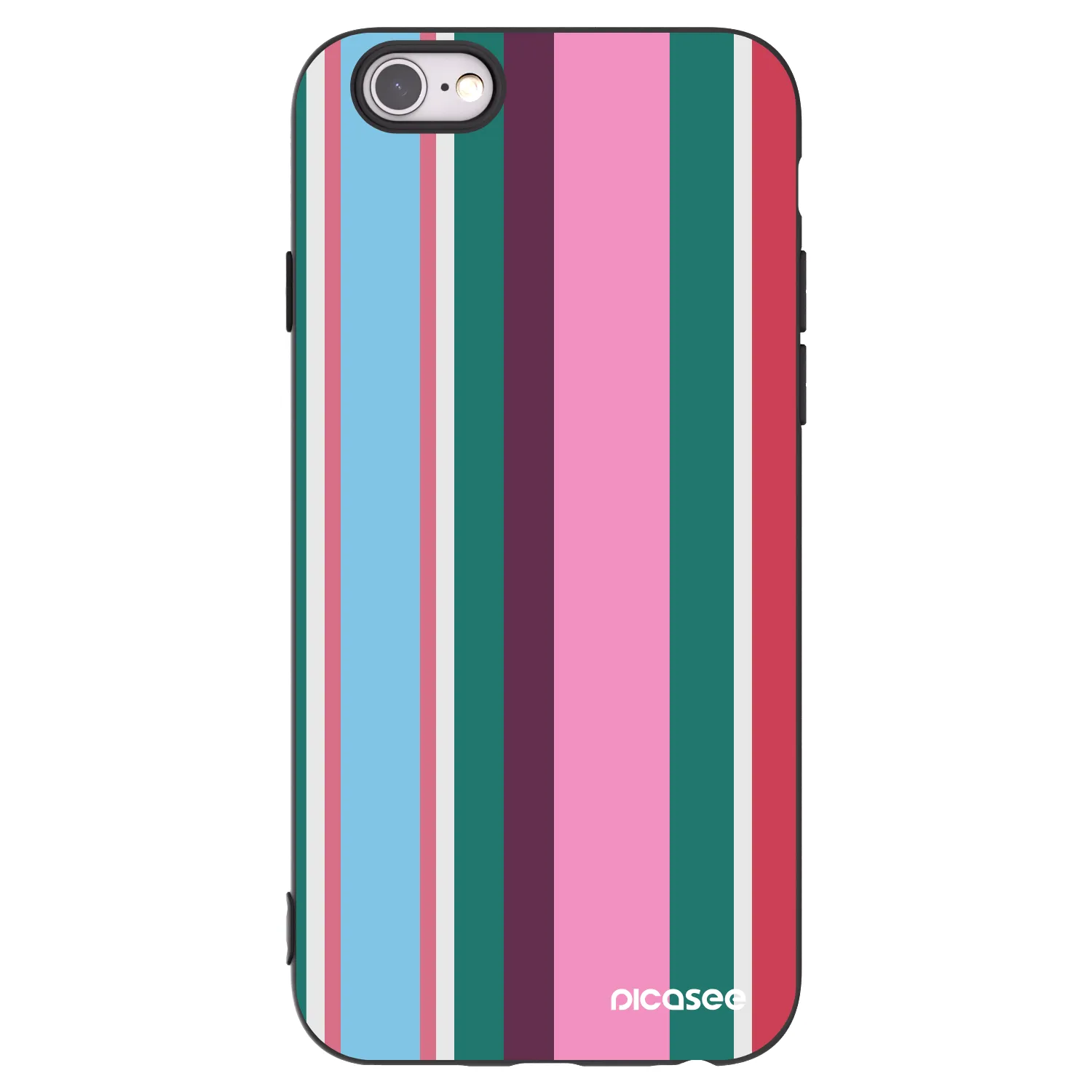 Picasee crna silikonska maskica za Apple iPhone 6/6S - Cabana club