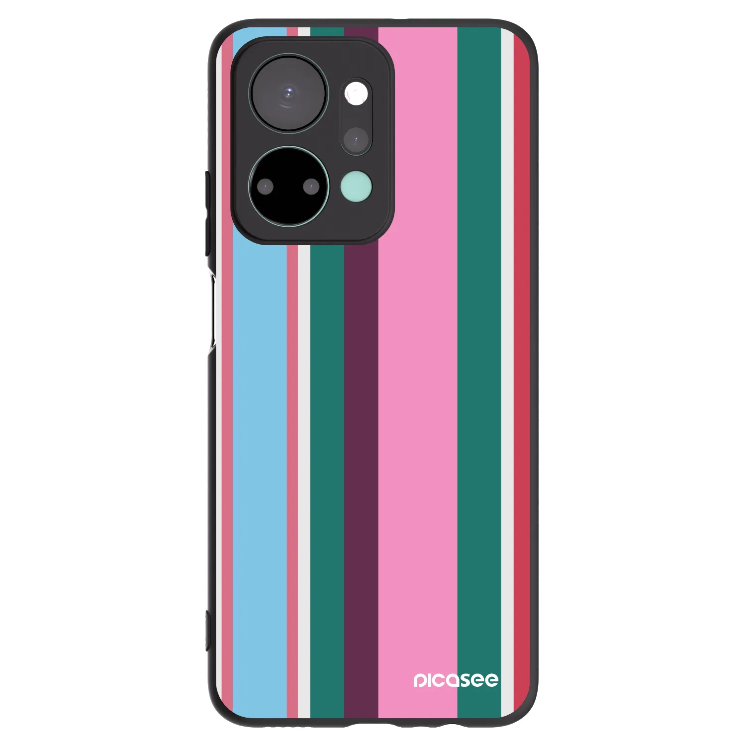 Picasee crna silikonska maskica za Honor X7a - Cabana club