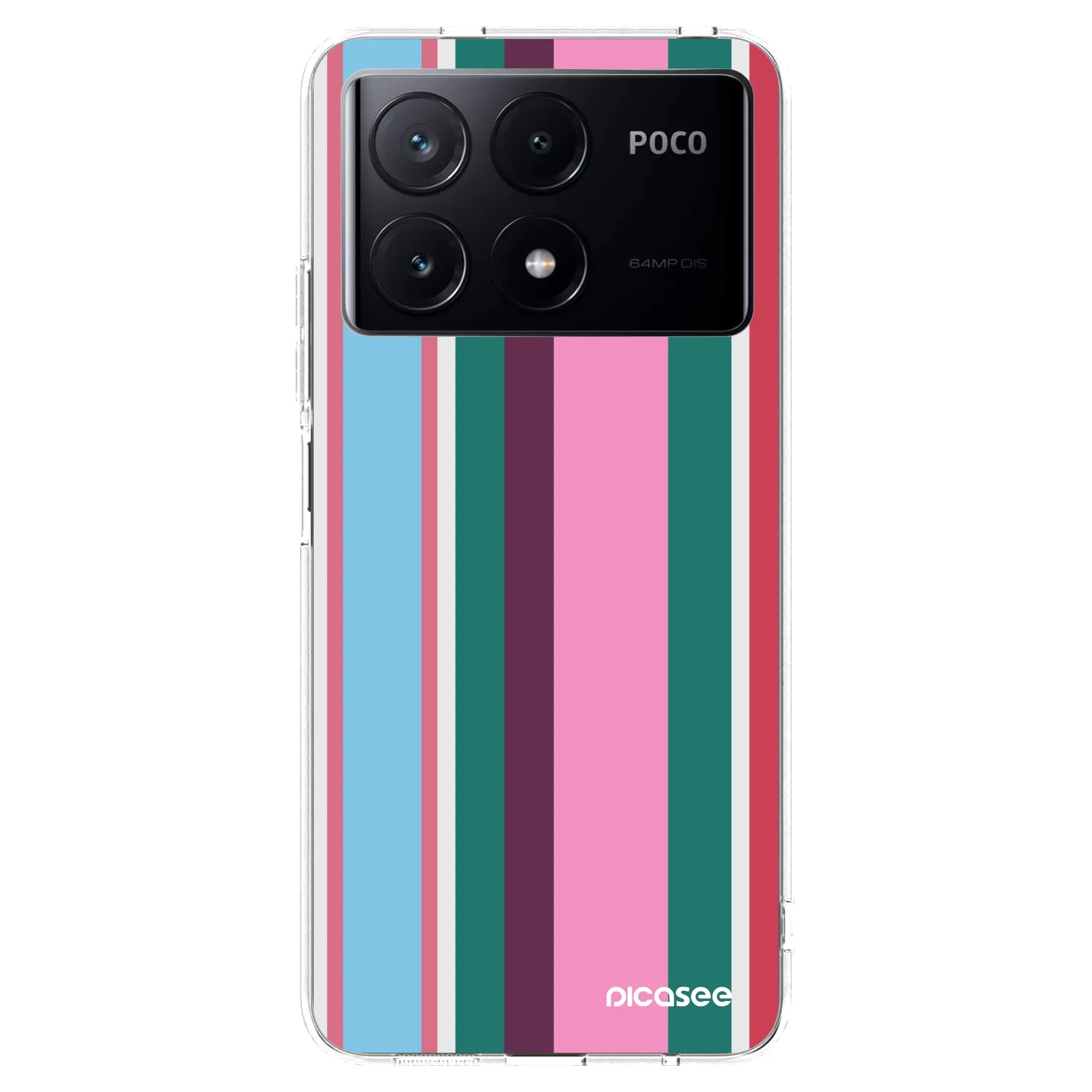 Picasee silikonska prozirna maskica za Xiaomi Poco X6 Pro - Cabana club