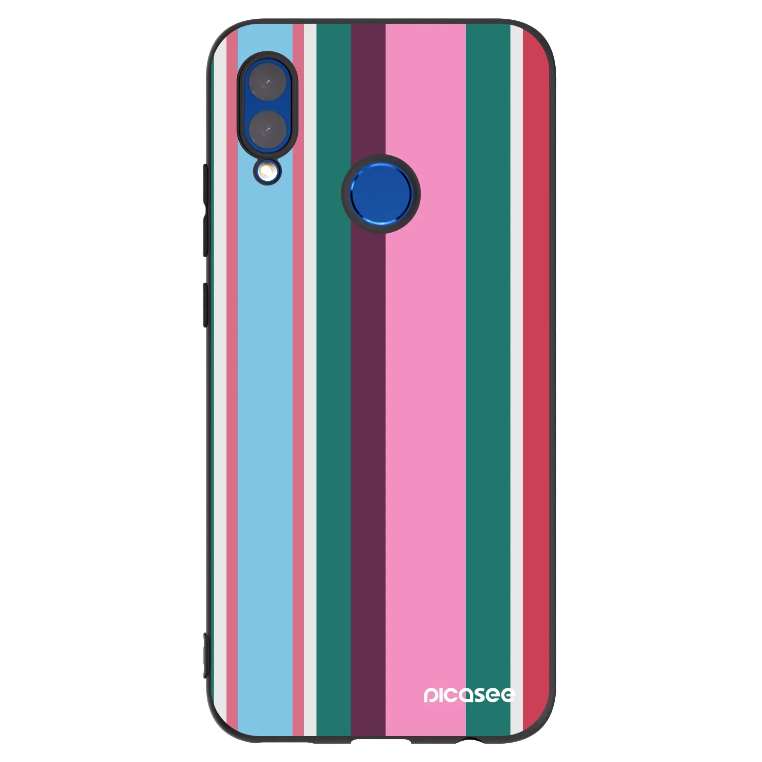Picasee crna silikonska maskica za Honor 10 Lite - Cabana club