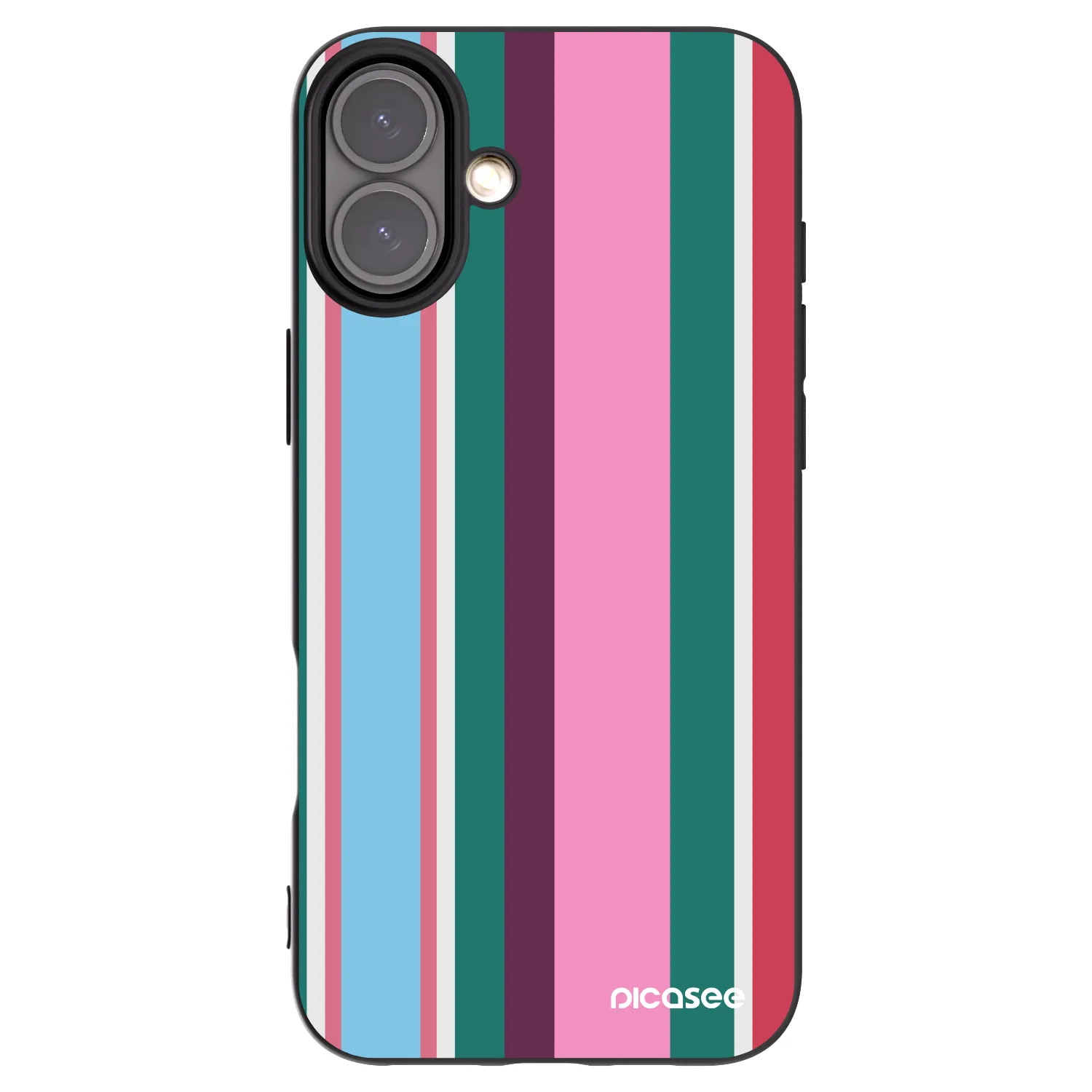 Picasee crna silikonska maskica za Apple iPhone 16 Plus - Cabana club