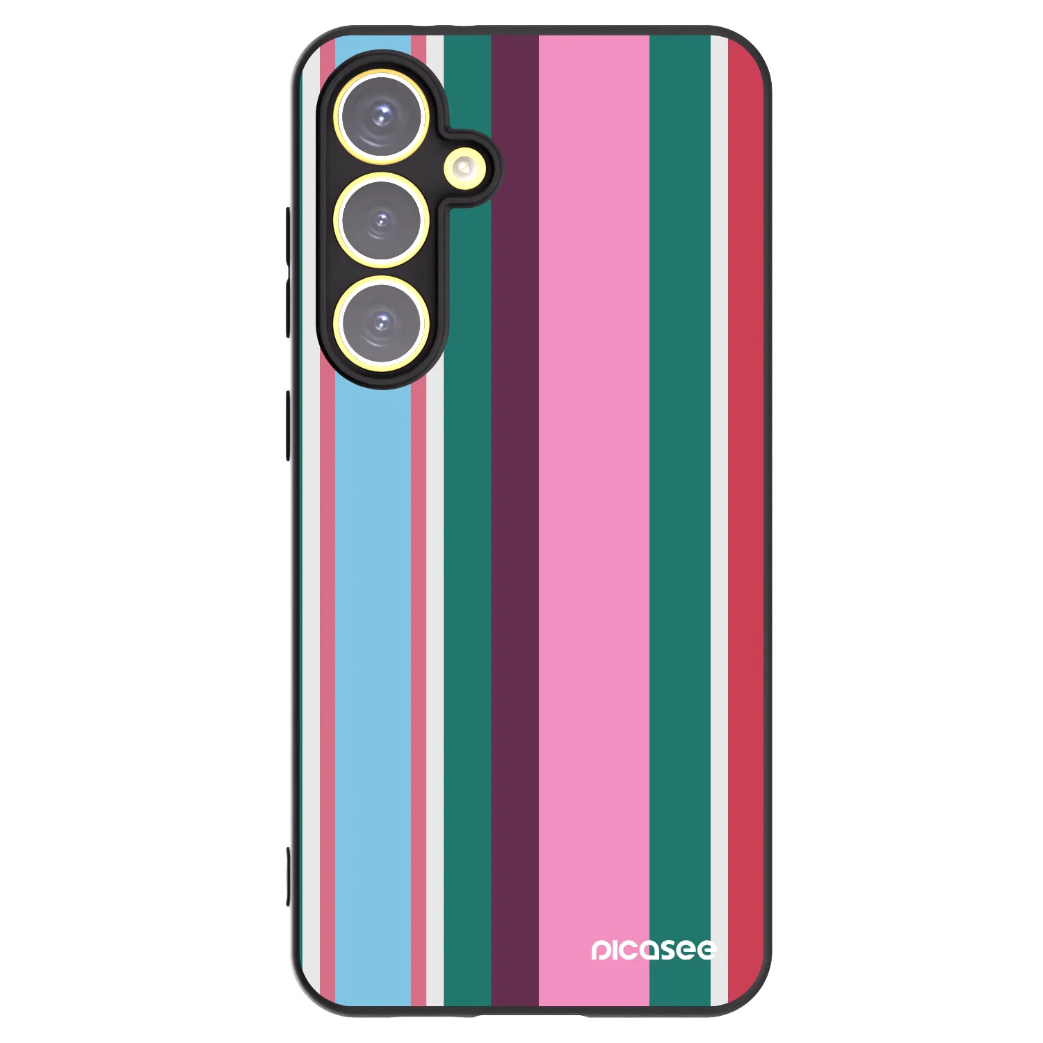 Picasee crna silikonska maskica za Samsung Galaxy S24 FE S721B - Cabana club
