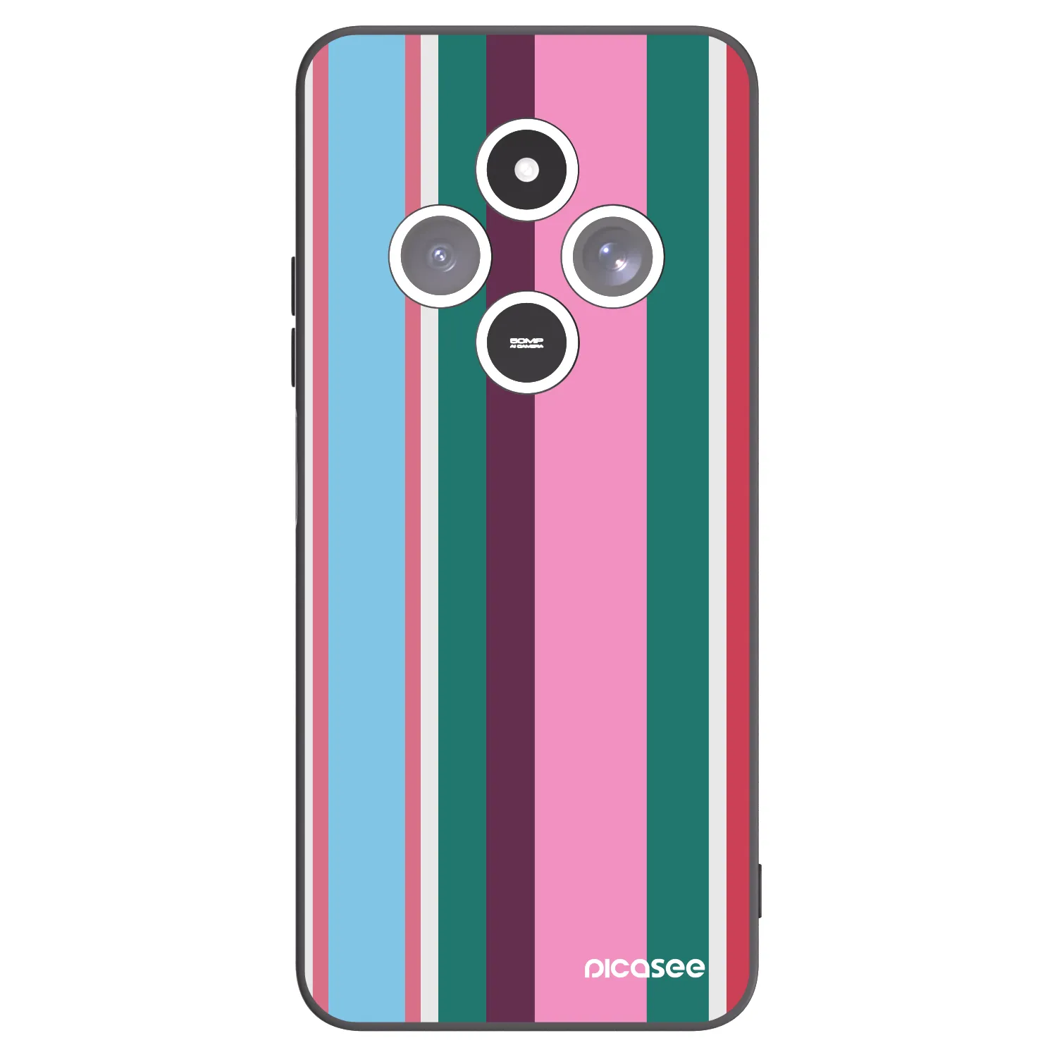 Picasee crna silikonska maskica za Xiaomi Redmi 14C - Cabana club