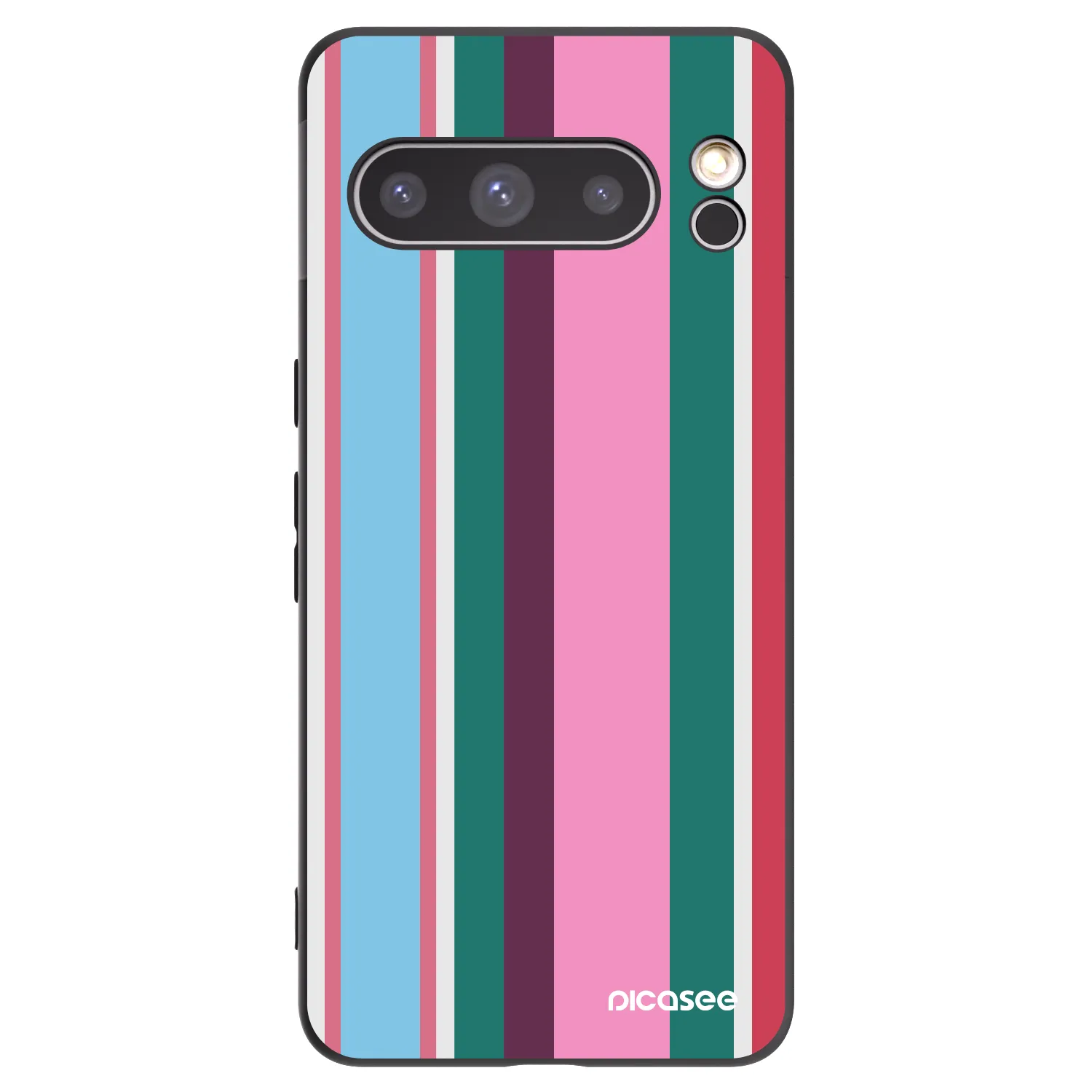Picasee crna silikonska maskica za Google Pixel 8 Pro - Cabana club