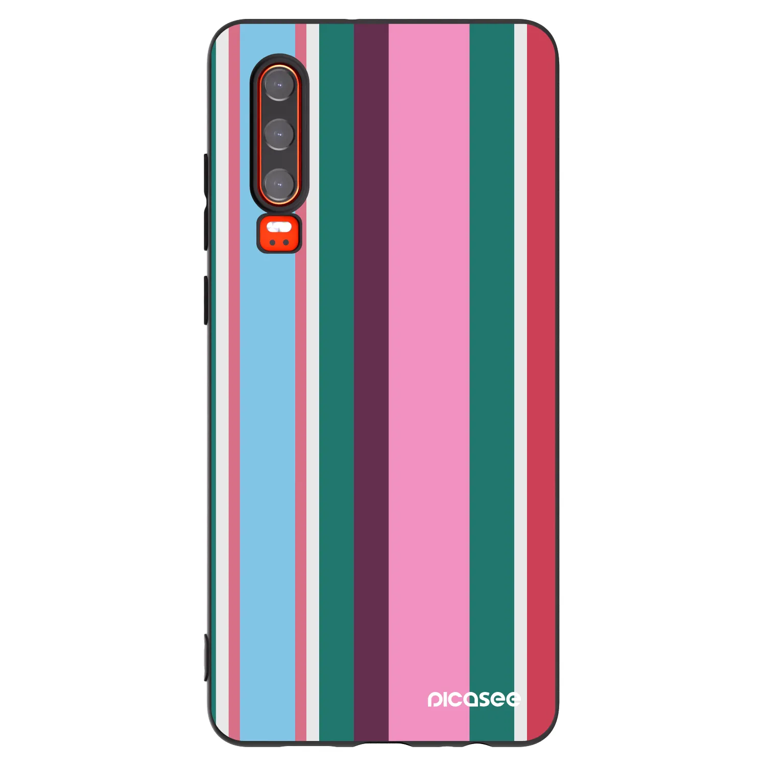 Picasee crna silikonska maskica za Huawei P30 - Cabana club