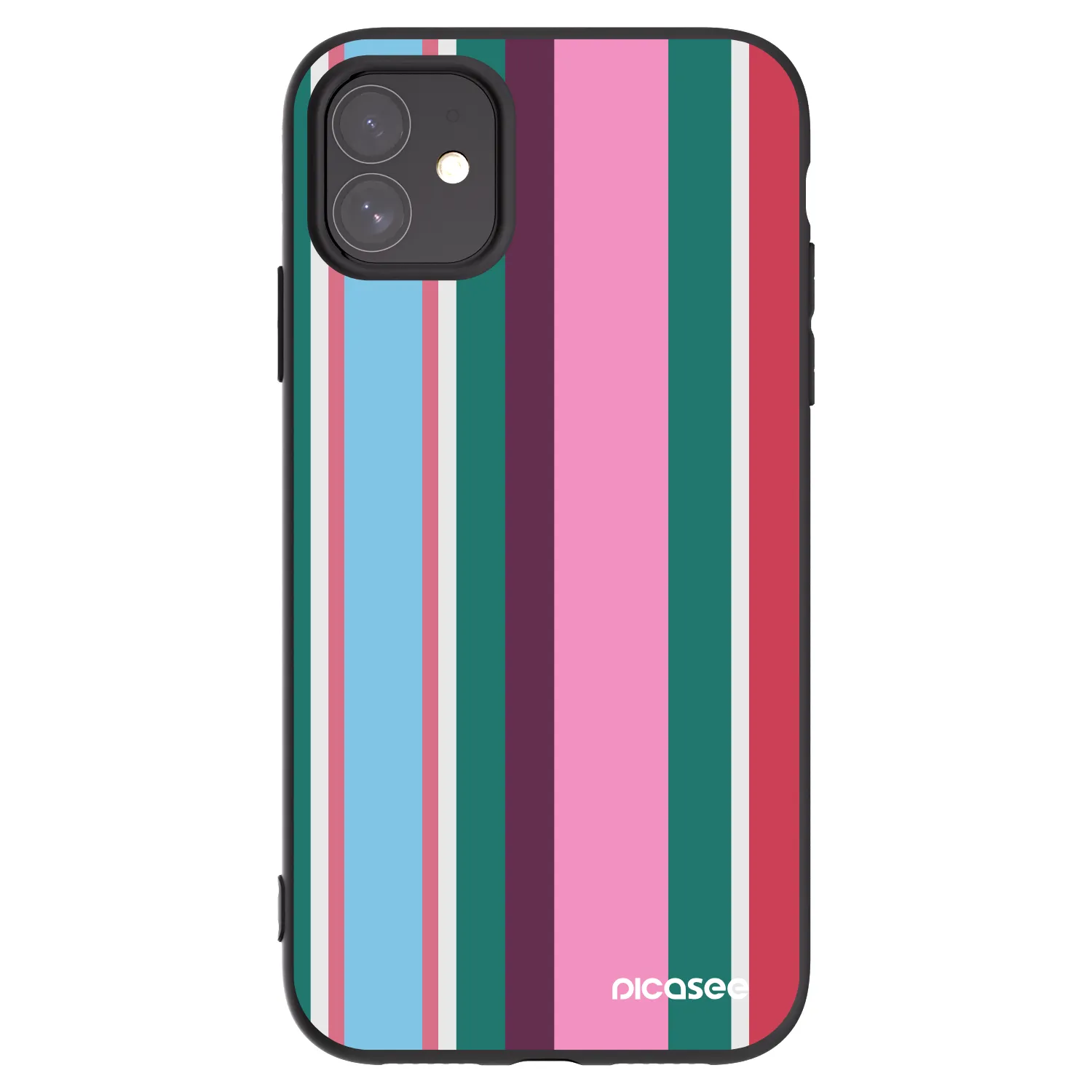 Picasee crna silikonska maskica za Apple iPhone 11 - Cabana club