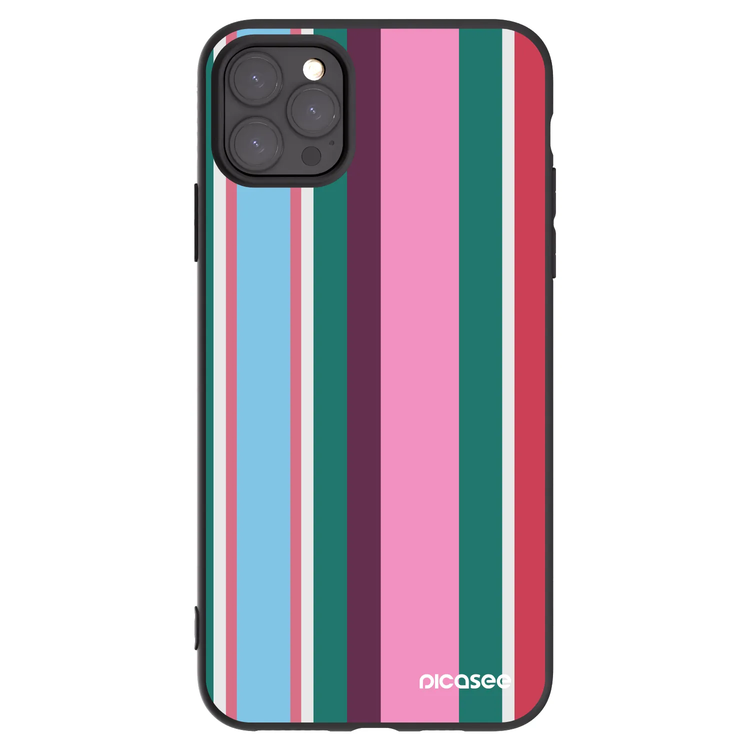 Picasee crna silikonska maskica za Apple iPhone 11 Pro Max - Cabana club