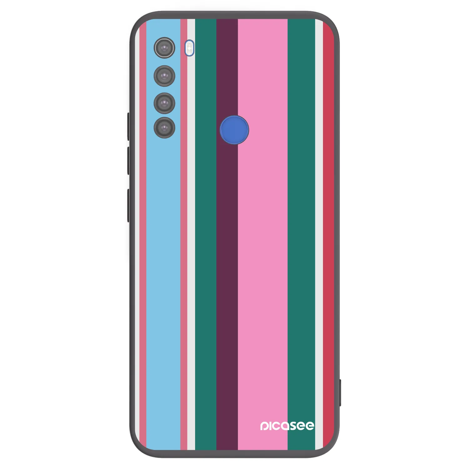 Picasee crna silikonska maskica za Xiaomi Redmi Note 8T - Cabana club