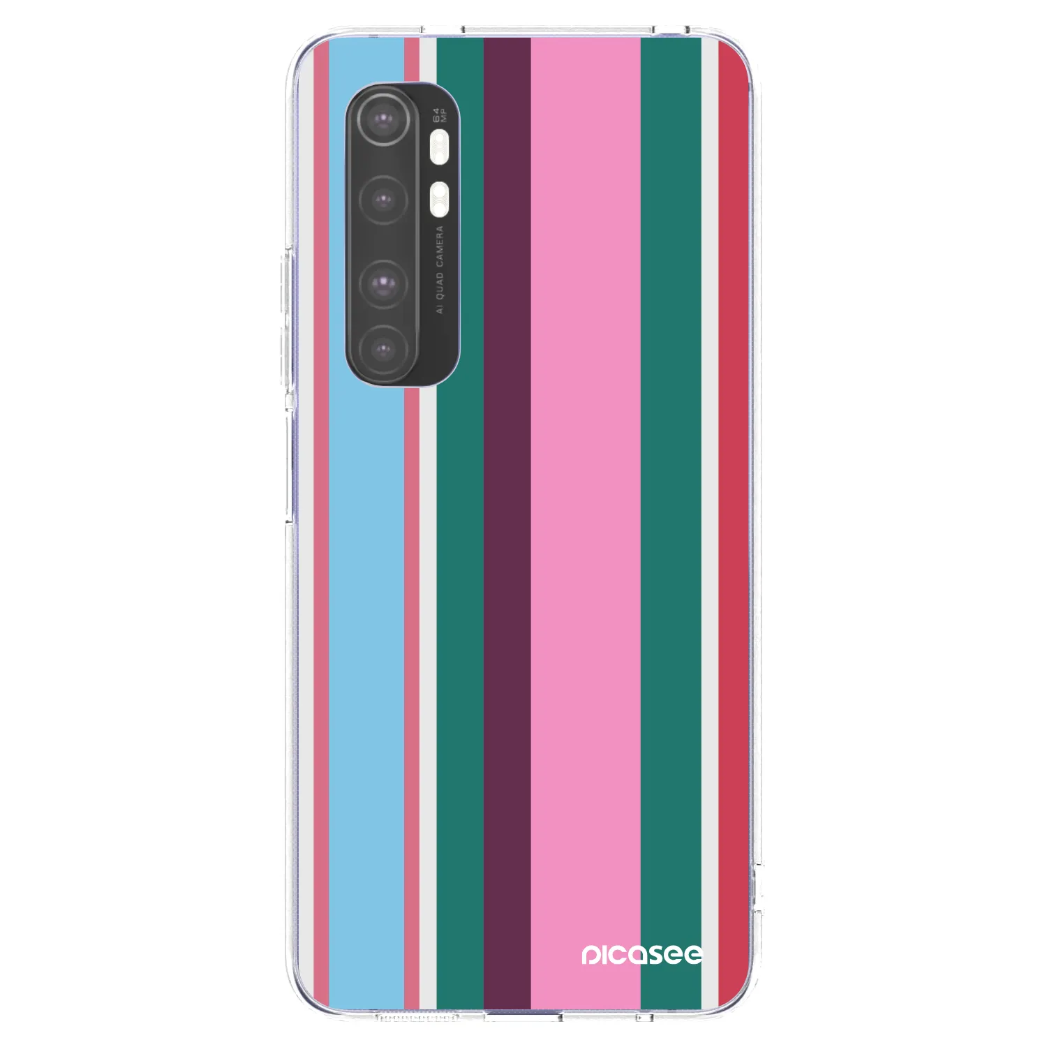 Picasee silikonska prozirna maskica za Xiaomi Mi Note 10 Lite - Cabana club