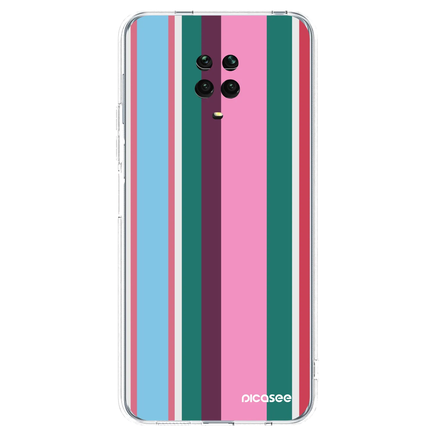 Picasee silikonska prozirna maskica za Xiaomi Redmi Note 9S - Cabana club
