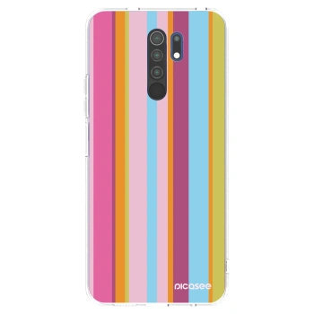 Picasee silikonska prozirna maskica za Xiaomi Redmi 9 - Golden hour