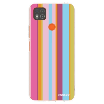 Picasee silikonska prozirna maskica za Xiaomi Redmi 9C - Golden hour