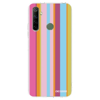 Picasee silikonska prozirna maskica za Realme 6i - Golden hour