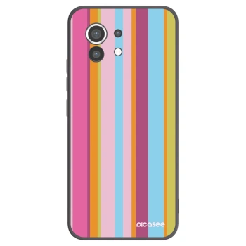 Picasee crna silikonska maskica za Xiaomi Mi 11 - Golden hour