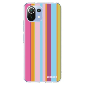 Picasee silikonska prozirna maskica za Xiaomi Mi 11 Lite - Golden hour