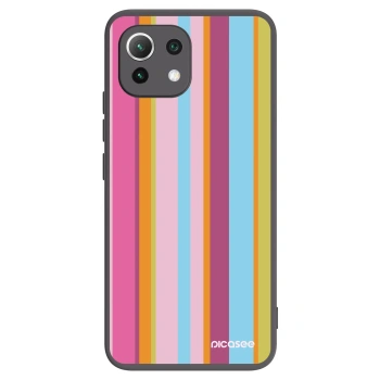 Picasee crna silikonska maskica za Xiaomi Mi 11 Lite - Golden hour