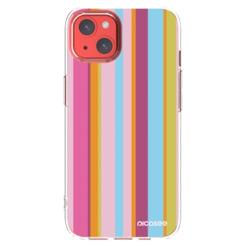 Picasee silikonska prozirna maskica za Apple iPhone 13 - Golden hour