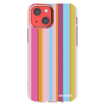Picasee silikonska prozirna maskica za Apple iPhone 13 mini - Golden hour