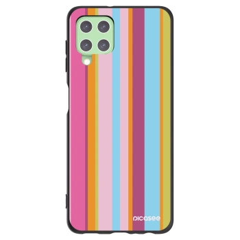 Picasee crna silikonska maskica za Samsung Galaxy A22 A225F 4G - Golden hour