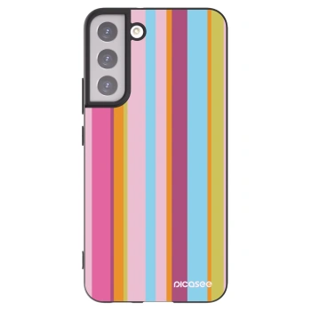 Picasee crna silikonska maskica za Samsung Galaxy S22+ 5G - Golden hour