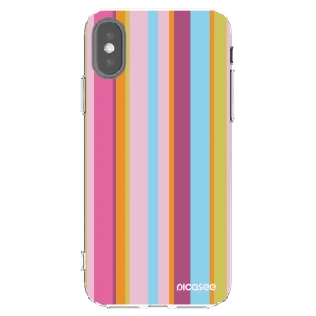Picasee silikonska prozirna maskica za Apple iPhone X/XS - Golden hour
