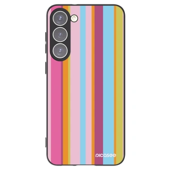 Picasee crna silikonska maskica za Samsung Galaxy S23+ 5G - Golden hour