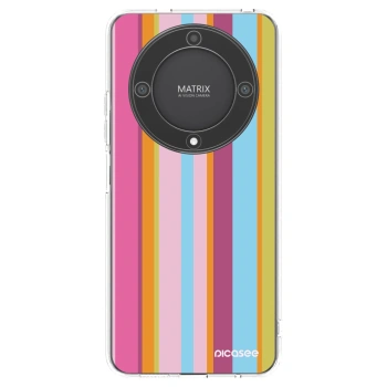 Picasee silikonska prozirna maskica za Honor Magic5 Lite 5G - Golden hour