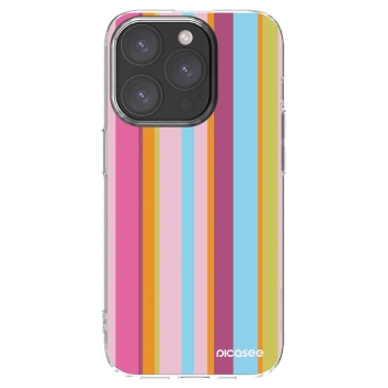 Picasee silikonska prozirna maskica za Apple iPhone 15 Pro - Golden hour