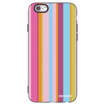 Picasee crna silikonska maskica za Apple iPhone 6/6S - Golden hour