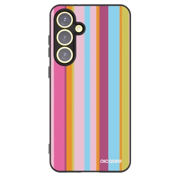 Picasee crna silikonska maskica za Samsung Galaxy S24 FE S721B - Golden hour