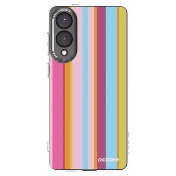 Picasee silikonska prozirna maskica za Samsung Galaxy S25 Edge 5G - Golden hour