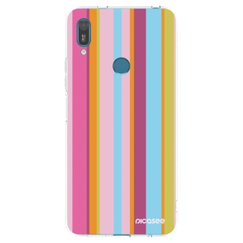 Picasee silikonska prozirna maskica za Huawei Y7 2019 - Golden hour