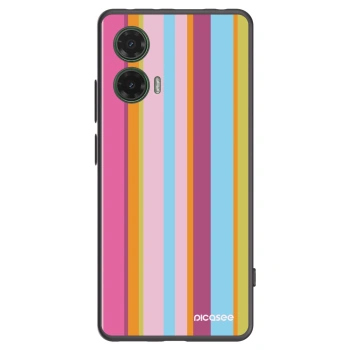 Picasee crna silikonska maskica za Motorola Moto G35 5G - Golden hour