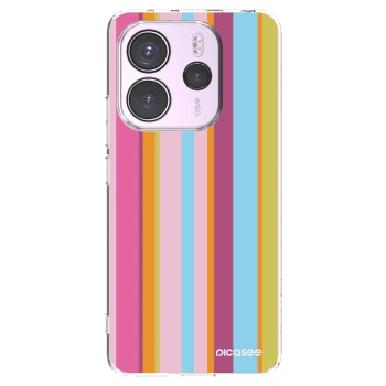 Picasee silikonska prozirna maskica za Xiaomi Redmi Note 14 4G - Golden hour