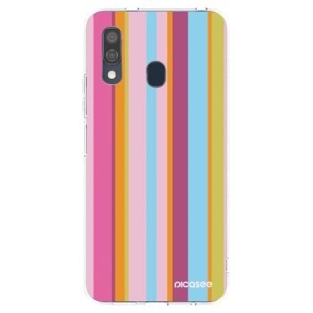 Picasee silikonska prozirna maskica za Samsung Galaxy A40 A405F - Golden hour