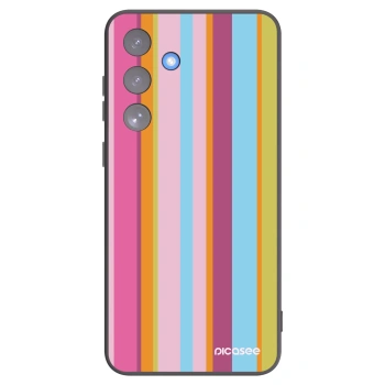 Picasee crna silikonska maskica za Samsung Galaxy S25 FE 5G - Golden hour