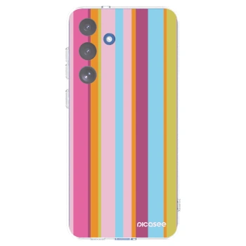 Picasee silikonska prozirna maskica za Samsung Galaxy S25 FE 5G - Golden hour