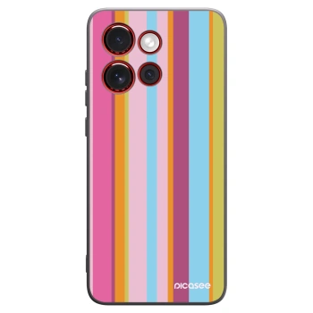 Picasee crna silikonska maskica za Motorola Edge 60 Neo 5G - Golden hour