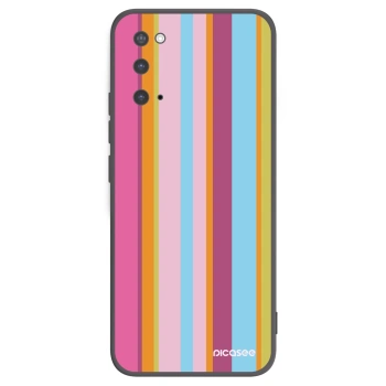 Picasee crna silikonska maskica za Samsung Galaxy S20 G980F - Golden hour
