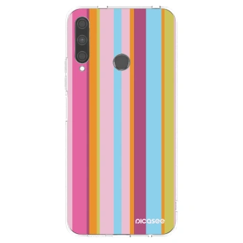 Picasee silikonska prozirna maskica za Huawei P40 Lite E - Golden hour