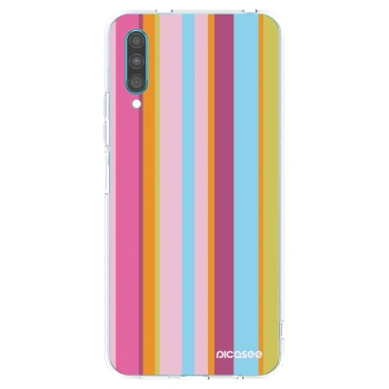 Picasee silikonska prozirna maskica za Samsung Galaxy A30s A307F - Golden hour