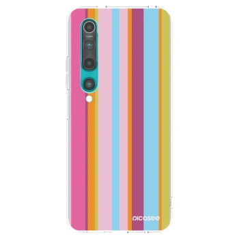 Picasee silikonska prozirna maskica za Xiaomi Mi 10 - Golden hour