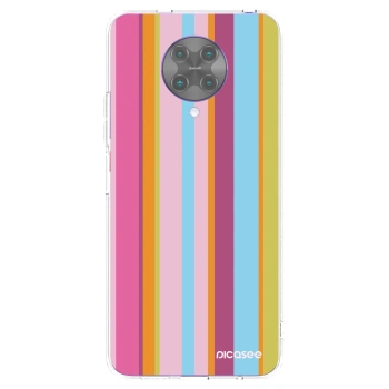 Picasee silikonska prozirna maskica za Xiaomi Poco F2 Pro - Golden hour